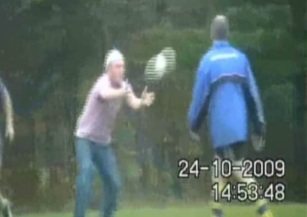 Surveillance footage showed David Ribchester playing rugby while making a £923,000 claim for wrist injuries. Picture: PA