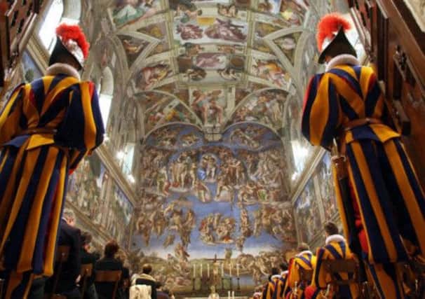 The Sistine Chapel in Vatican City. Picture: Getty