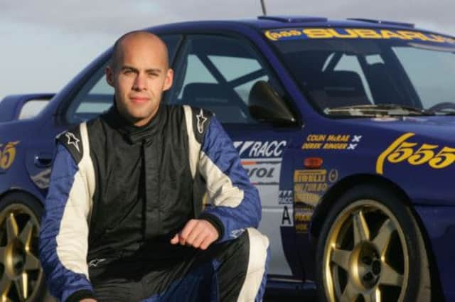 Dumfries-born rally driver David Bogie. Picture: Contributed