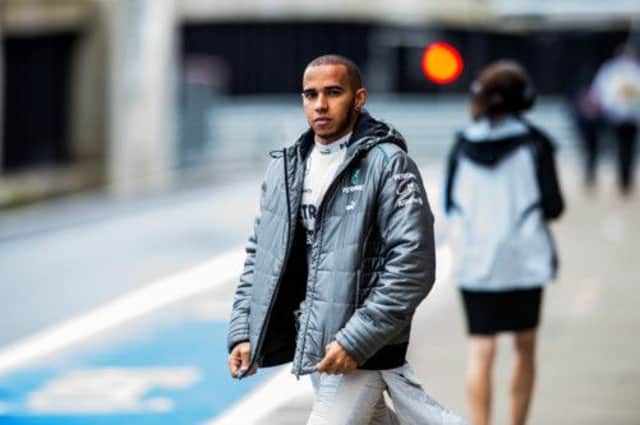 Mercedes' Lewis Hamilton. Picture: Ian Georgeson