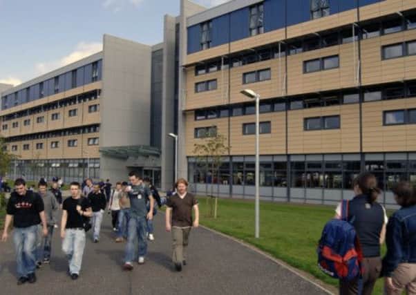 There are dramatic variances between pay levels for staff at Scotland's colleges, such as Edinburgh College (pictured). Picture: Gareth Easton