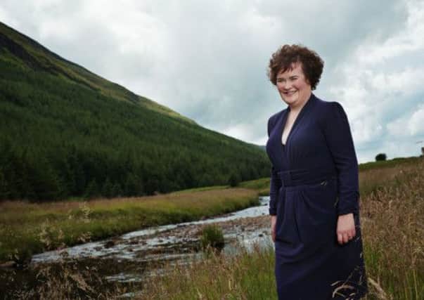 Scottish singer Susan Boyle. Picture: Contributed