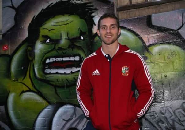 Wales and Lions winger George North. Picture: Getty