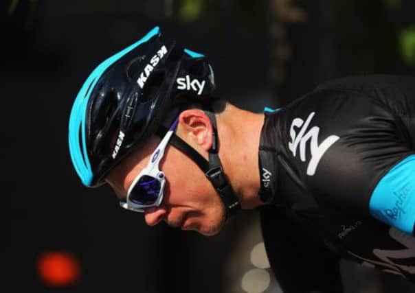 Team Sky leader Chris Froome. Picture: Getty