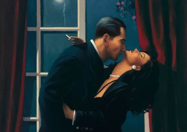 Night Geometry, one of Vettriano's works to go on display. Picture: Jack Vettriano