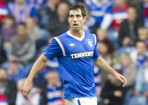 Carlos Bocanegra in action for Rangers. Picture: SNS
