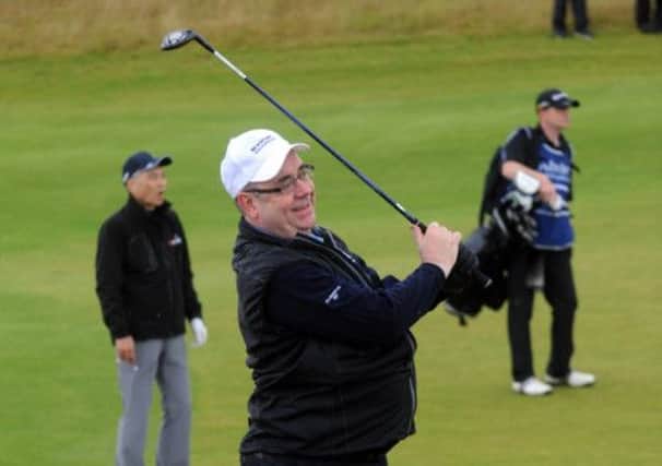 Alex Salmond's Muirfield stance has left Fergus Ewing in something of a bind. Picture: Jane Barlow
