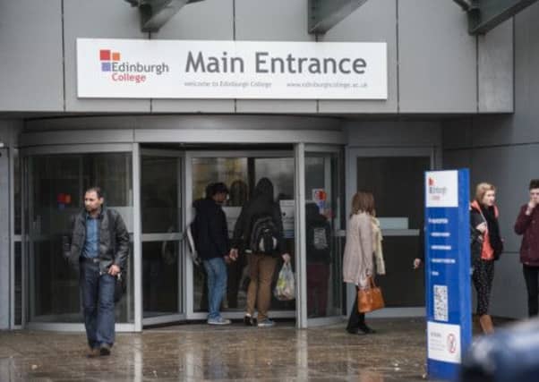 Edinburgh College's Granton campus. Picture: Ian Georgeson