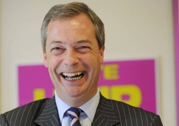 Nigel Farage has proved unpopular in Edinburgh. Picture: Julie Bull