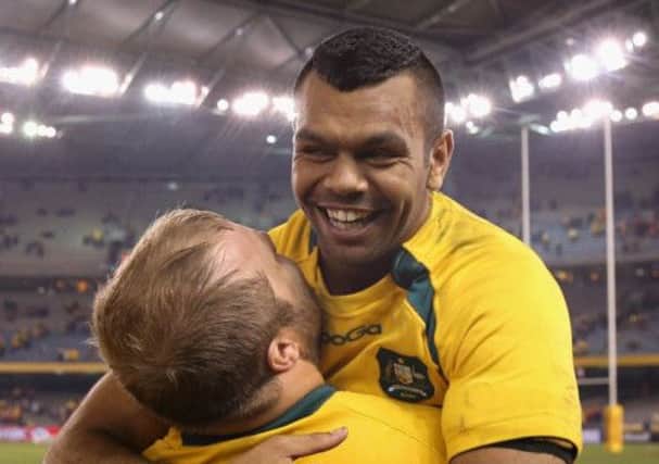 Kurtley Beale: Lucky to be back. Picture: Getty