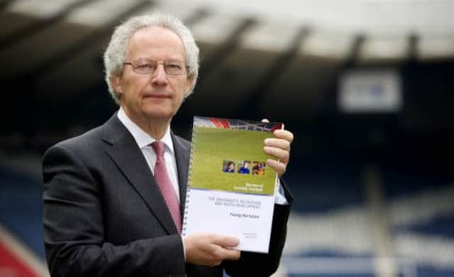 The single league body advocated by Henry McLeishs independent review has taken four years to implement. Picture: SNS