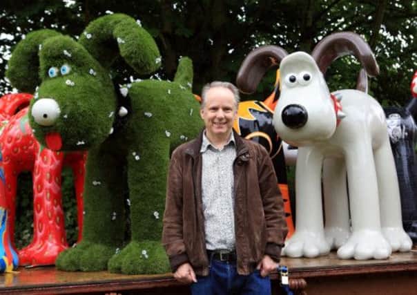 There are 80 Gromit sculptures in Bristol as part of a chairty fundraising trail. Picture: Hemedia