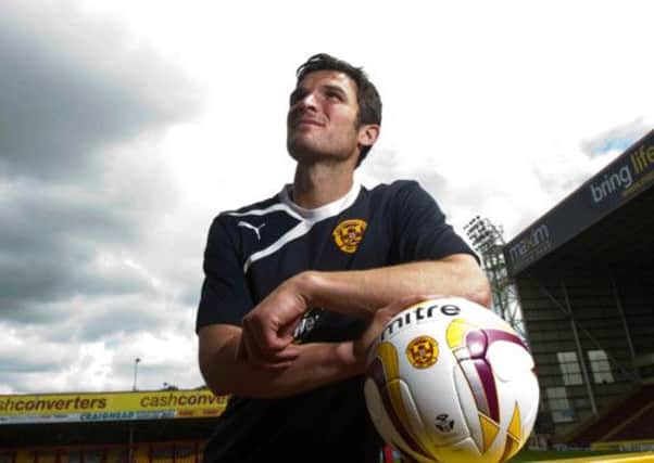 John Sutton is happy to have rejoined Motherwell after an upsetting end to his time at Hearts. Picture: SNS