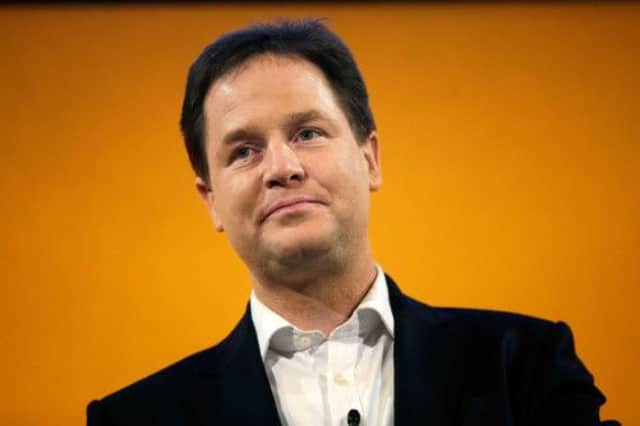 Deputy PM Nick Clegg. Picture: Getty