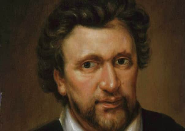 A portrait of playwright Ben Jonson, circa 1617. Picture: National Portrait Gallery