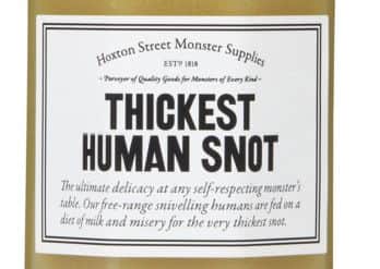 Thickest Human Snot