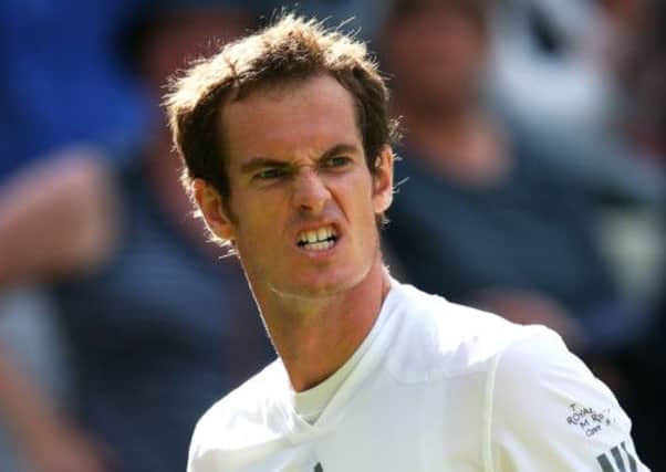 Andy Murray takes on Fernando Vedasco today. Picture: Getty