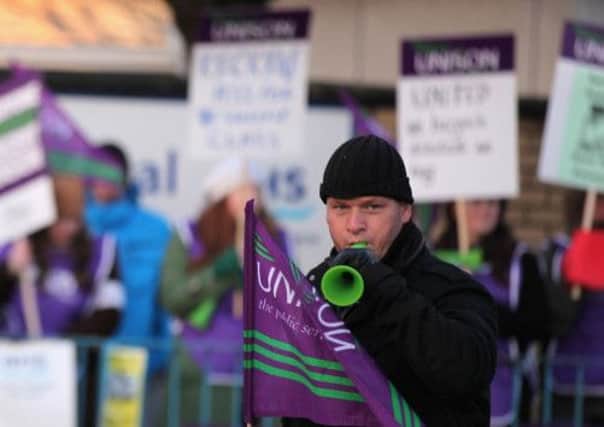 Unison trade union is asking members if they will strike in an attempt to increase the 1% pay rise. Picture: Getty
