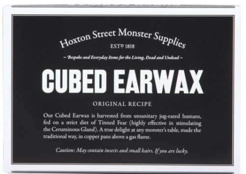 Cubed Earwax (actually fudge)