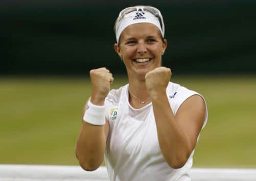 Kirsten Flipkens of Belgium. Picture: Reuters