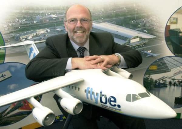 FlyBe's Jim French is to step down. Picture: PA