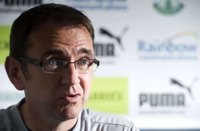 Pat Fenlon: Pleased with friendly result. Picture: SNS