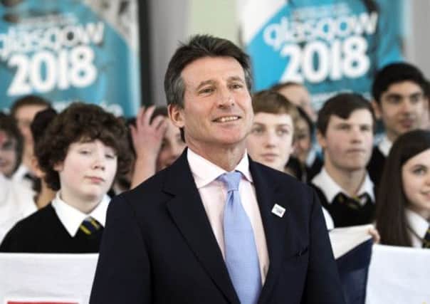 Seb Coe, at the launch of the Glasgow 2018 Youth Games bid. Picture: SNS