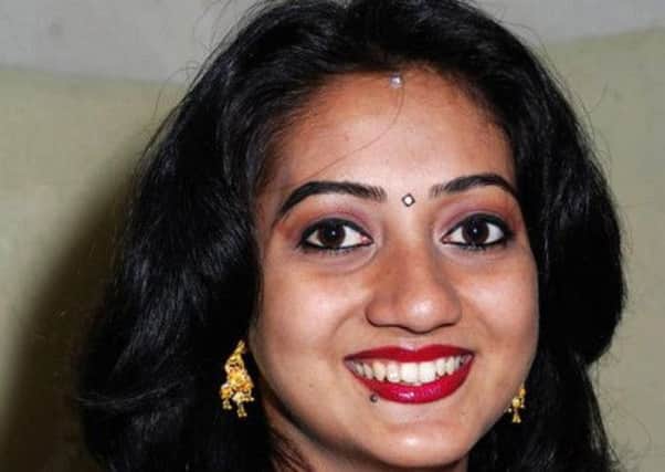 Dentist Savita Halappanavar, who died after suffering a miscarriage. Picture: PA/Irish Times