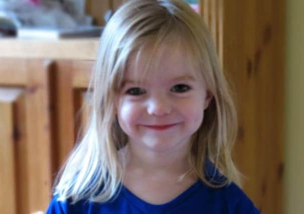 Madeleine McCann, who has been missing since 2007. Picture: PA
