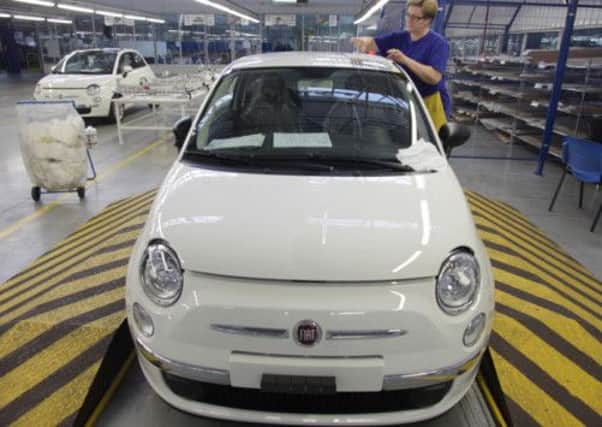The Fiat 500 remains among Scotland's best selling cars. Picture: AFP