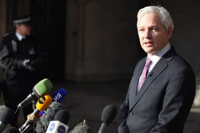 Assange turns out to be something less than a hero. Picture: Getty