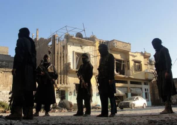 Syrian rebels in the town of Homs. Picture: Getty