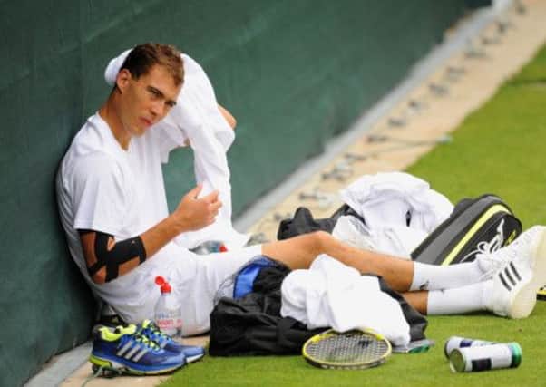Poland's Jerzy Janowicz takes on Andy Murray later today. Picture: PA