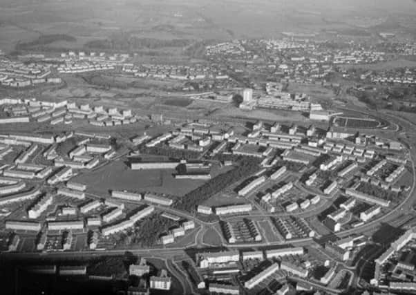A 1960s aerial shot of East Kilbride. Picture: submitted