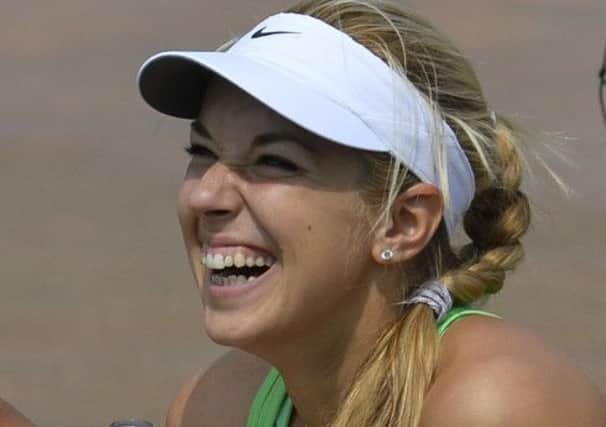 Sabine Lisicki has become a firm crowd favourite since sending Serena Williams packing. Picture: Reuters