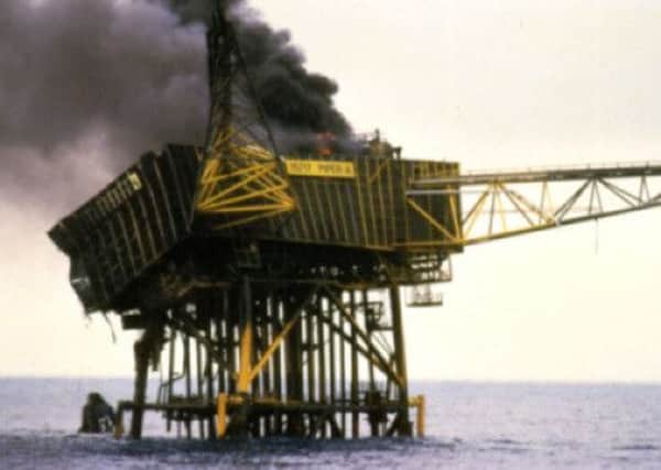 The Piper Alpha disaster killed 167 people. Picture: PA
