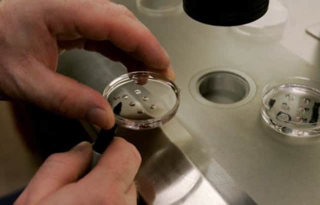 Identifying normal embryos can add £3,000 to an IVF bill. Picture: Getty