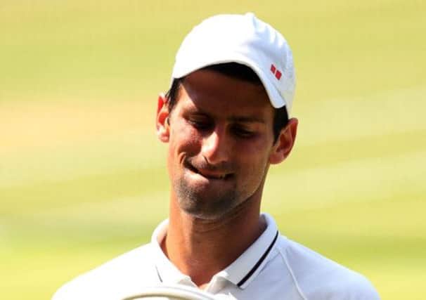 Novak Djokovic felt that he didnt play to his best level against Andy Murray. Picture: Getty