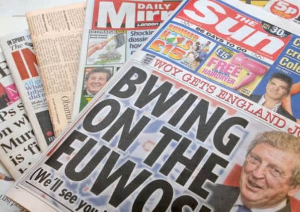 The first steps to set up a new press watchdog were taken today by newspapers and magazines. Picture: PA