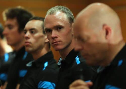 Chris Froome overcame a challenging situation to maintain his lead over Alejandro Valverde. Picture: Getty