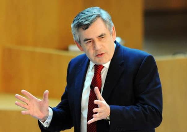 Gordon Brown says the MoD must take responsibility. Picture: Dan Phillips