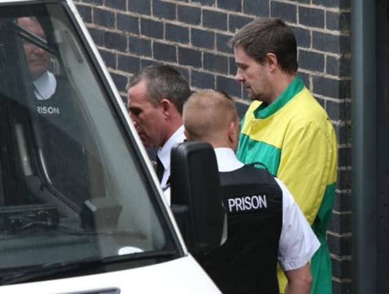 Mark Bridger, pictured leaving court after receiving a whole life sentence. Picture: PA