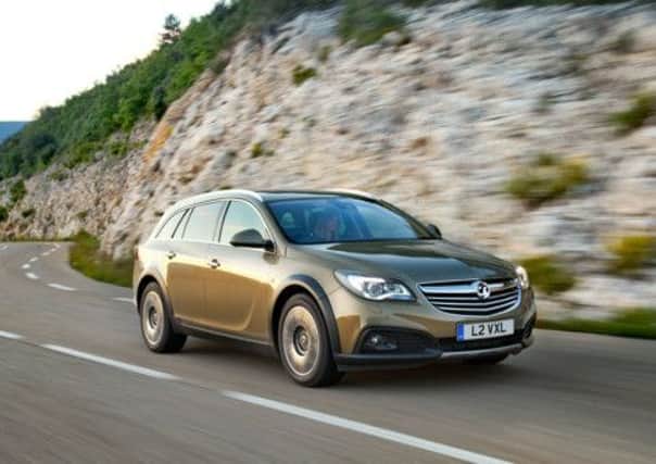 The elegant lines of the Vauxhall Insignia Sports Tourer dont come at the expense of space inside