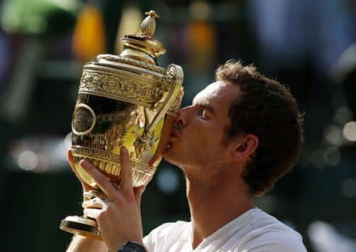 MPs have called for Andy Murray to be knighted after his Wimbledon victory. Picture: PA