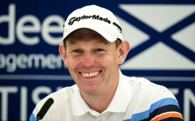 Stephen Gallacher was able to feel more relaxed before the Scottish Open. Picture: SNS