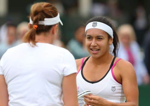 Heather Watson: Preparation. Picture: Getty