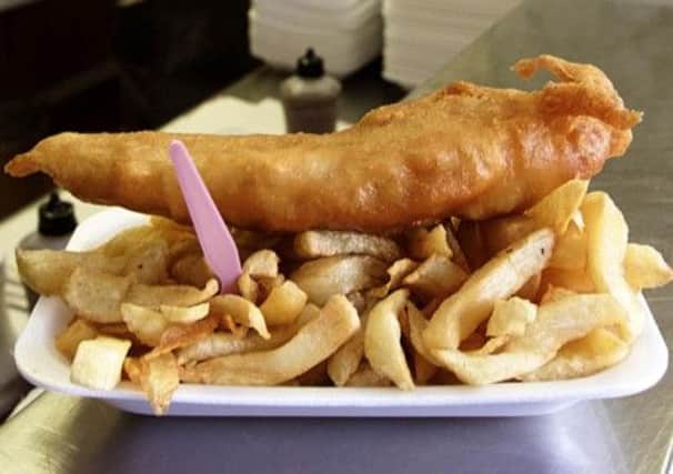 US students: Set to try fish supper. Picture: PA