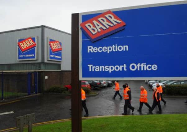Britvic poured cold water on plans for a £1.4 billion merger with Scottish rival AG Barr. Picture: Robert Perry