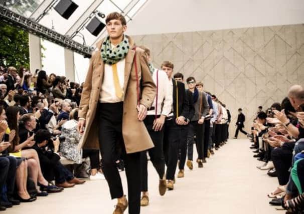 Models wear the successful Spring/Summer range by Burberry. Picture: Contributed