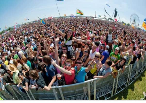 The crowd at 2009's festival. Picture: Andy Buchanan